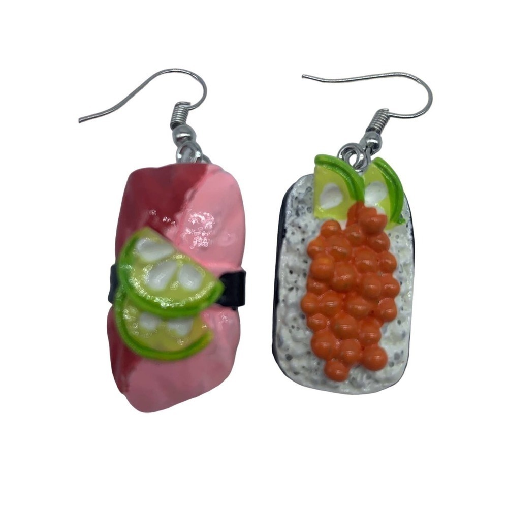 NEW sushi and fish egg earrings - Picture 11 of 16